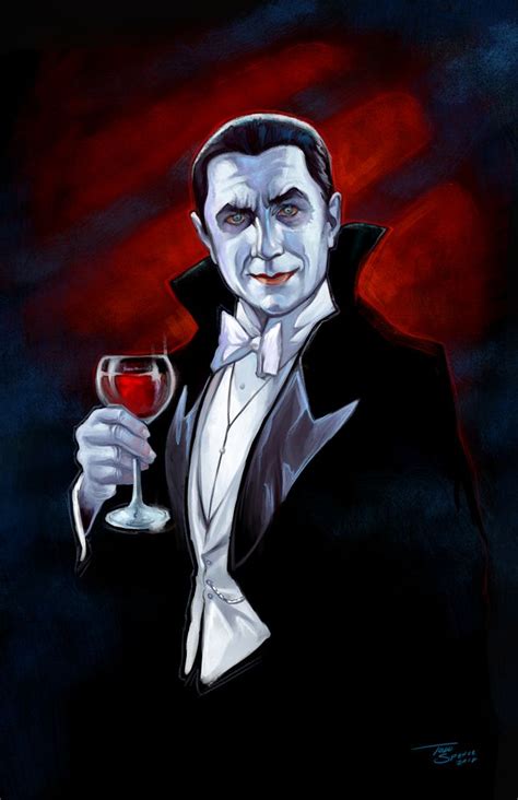 I Never Drink Wine Dracula Art Print By Todd Spence X Small Lugosi