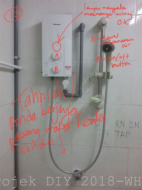 Namun, air panas ini bukan untuk keperluan konsumsi makanan atau. Cara pasang water heater sendiri. - bumisepi.com