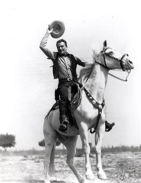 John Wayne Nicknamed The Duke Always Used His Very Own Horse Named