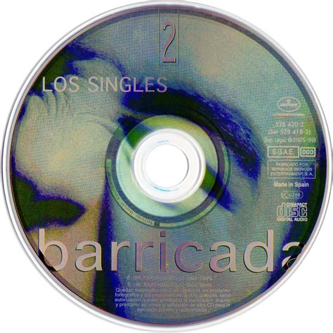 Carátula Cd2 De Barricada Los Singles 1983 1996 Portada