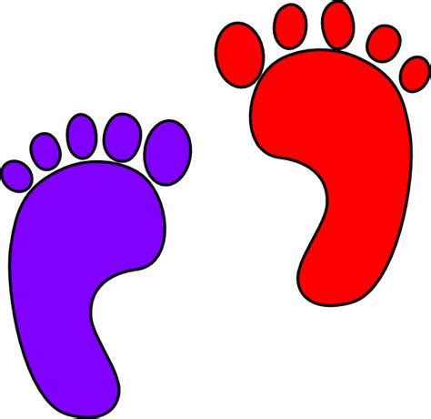 Footprints Clip Art At Clker Com Vector Clip Art Online Royalty Free