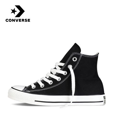 Converse Chuck Taylor All Star Hi Top Sneakers Canvas Black Footwear