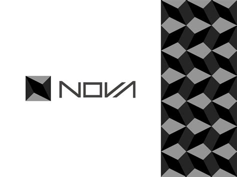 Dribbble Nova Modular Logo Pattern For Architecture Interior Design