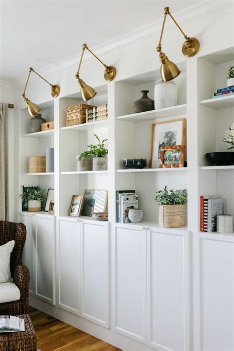 Ikea Billy Bookcase Hack Wall Of Built Ins The Sommer Home