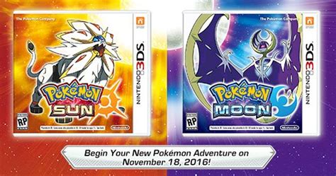 Pokémon Sun And Moon Release Date And More Confirmed
