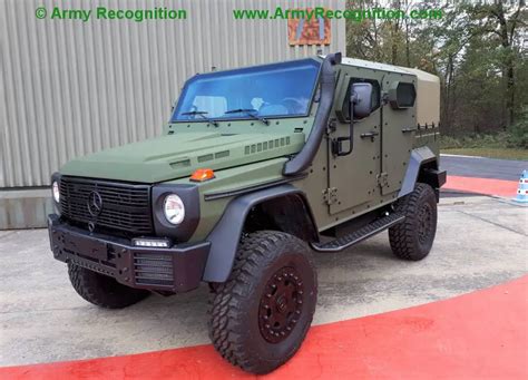 Mercedes Benz Unveils Demonstrator Of Lapv Light Armored Patrol Vehicle