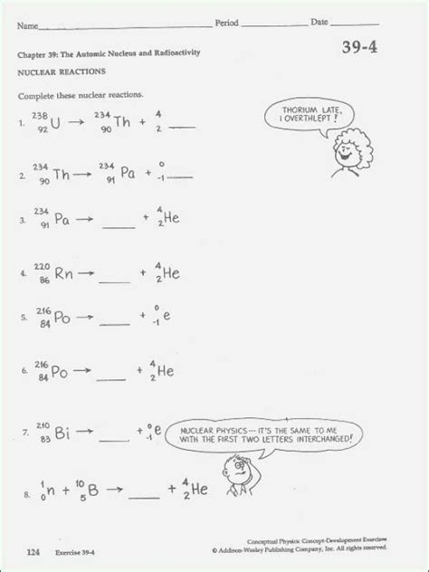 The monohybrid cross problems 2 worksheets has worked for my students. 50 Nuclear Decay Worksheet Answers in 2020 | Chemistry ...