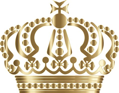 Gold Queen Crown Logo Logodix