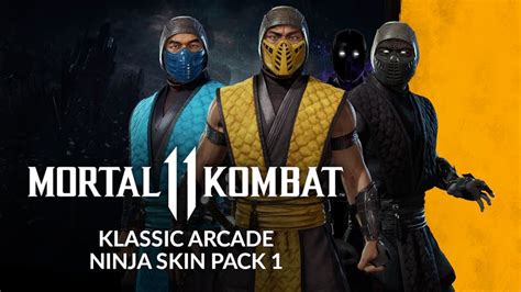 Mortal Kombat 11 Klassic Arcade Ninja Skin Pack 1 Pc Steam