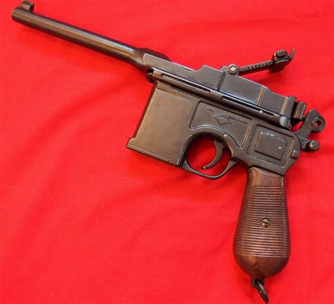 Replica Ww1 Ww2 German M 96 Mauser Pistol By Denix Jb Military Antiques