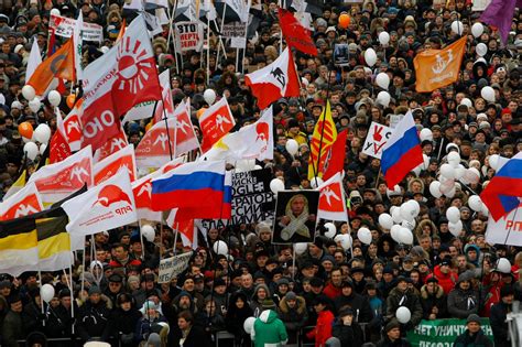Russian Protesters Flood Moscow Demanding Reforms The Washington Post