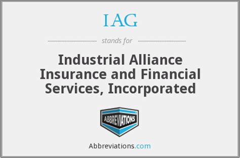 IAG - Industrial Alliance Insurance and Financial Services, Incorporated