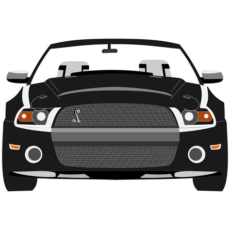 Mustang Car Silhouette At Getdrawings Free Download