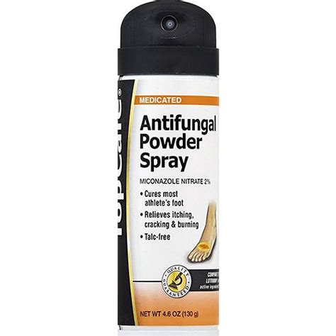 Top Care Miconazole Antifungal Spray Powder 46 Fl Oz