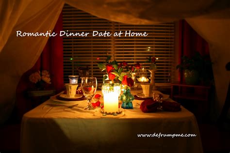 Maybe you would like to learn more about one of these? Defrump Me: Romantic Dinner Date at Home