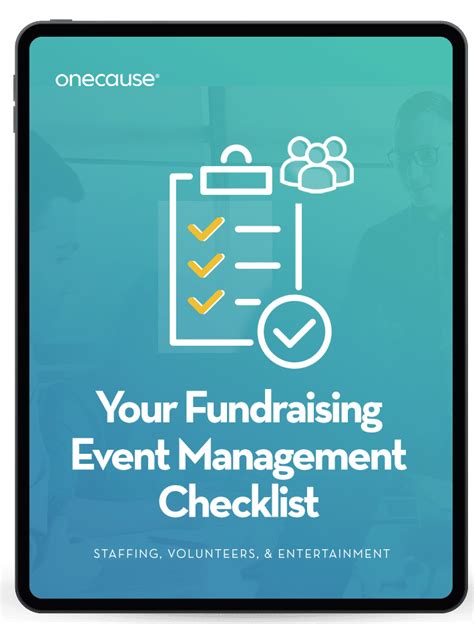 Your Fundraising Event Management Checklist Staffing Volunteers