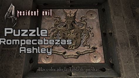 Resident Evil 4 - Puzzle - Rompecabezas con Ashley - YouTube