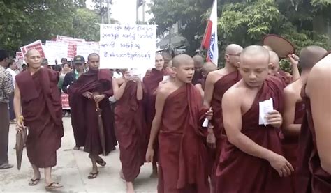 Buddhists Protest To Urge Myanmar Not To Repatriate Rohingya The Garden Island