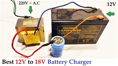 12v To 18v Dc From 220v Ac Converter For Battery Charger Amazing