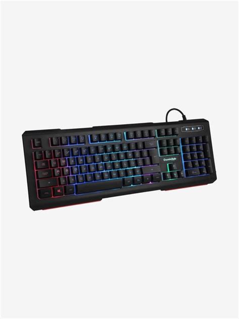Buy Cosmic Byte 16m Wired Rgb Gaming Keyboard Cb Gk 02 Corona Black