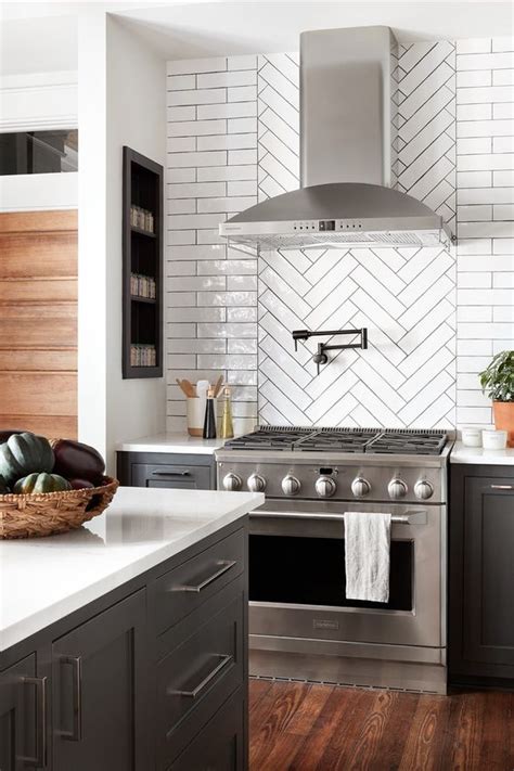 10 Creative Subway Tile Installations For Kitchens And Bathrooms