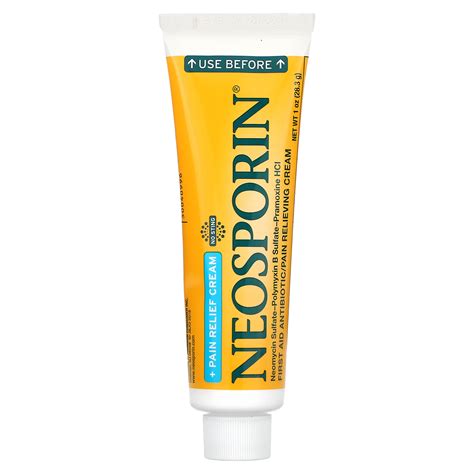 Neosporin Pain Relief Cream 1 Oz 283 G Iherb