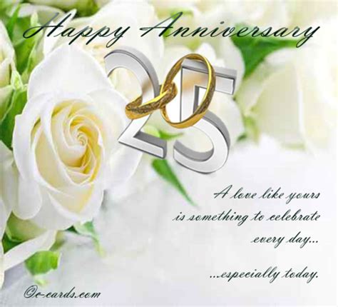 Silver Wedding Anniversary Wishes Greetings Pictures Wish Guy