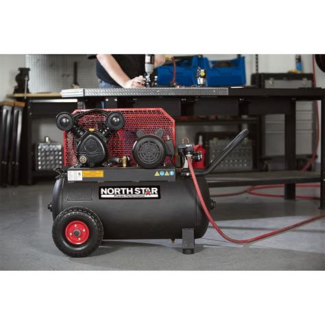 Northstar Single Stage Portable Electric Air Compressor — 2 Hp 20