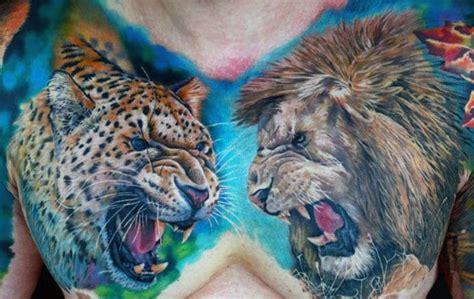 Top 73 Lion Chest Tattoo Ideas 2021 Inspiration Guide