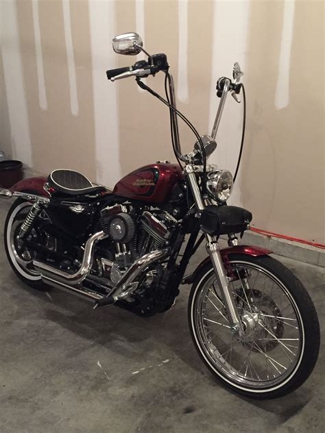Includes everything you'll need to install your handlebars. My sportster 72 | Bobber, Harley davidson, Ape hangers