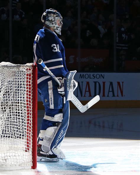 The maple leafs held a practice and scrimmage at the ford performance centre on saturday. Frederik Andersen Photos Photos - Pittsburgh Penguins v ...