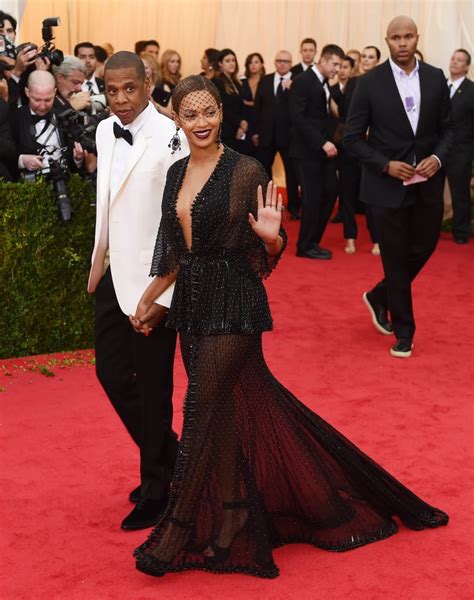 beyonce and jay z at the met gala 2014 popsugar celebrity