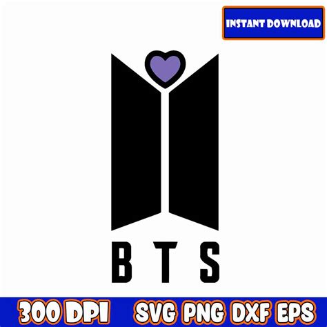 Bts Svg Bts Logo Svg Bangtan Boys Kpop Svg Bts Army Svg Inst Inspire