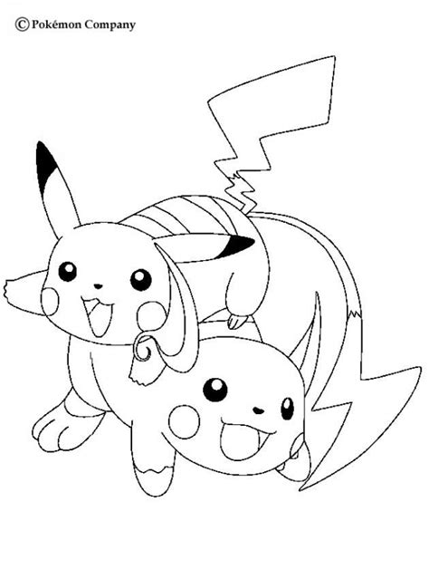 Electric Pokemon Printable Coloring Pages Jakaylatebean