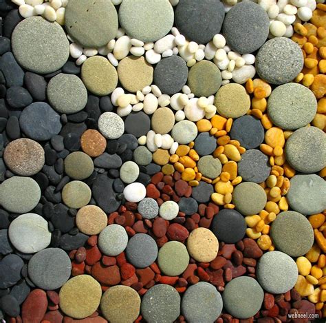 Pebbles Art Stone Colorful