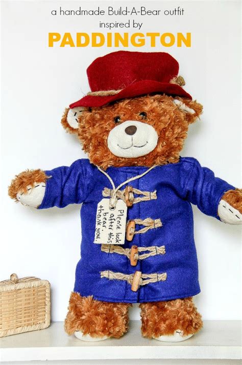 I will do a different outfit each week so as you now know, this week was. A Handmade Build-A-Bear Outfit Inspired by Paddington | Tonya Staab