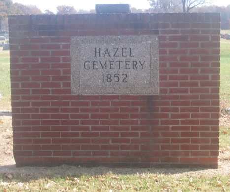 Hazel Cemetery In Hazel Kentucky Find A Grave Cemetery