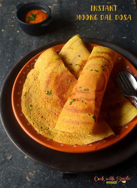 Instant Moong Dal Dosa Moong Dal Chilla Cook With Smile