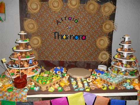 Aniversario Com Tema De Festa Junina