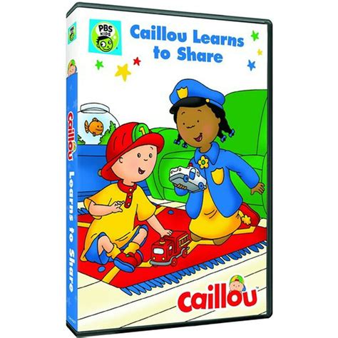Caillou Caillou Learns To Share Dvd