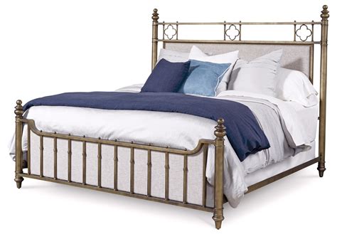 It's like making a better version of an antique metal bed. Pavilion Queen Bed with Antique Brass Frame and ...