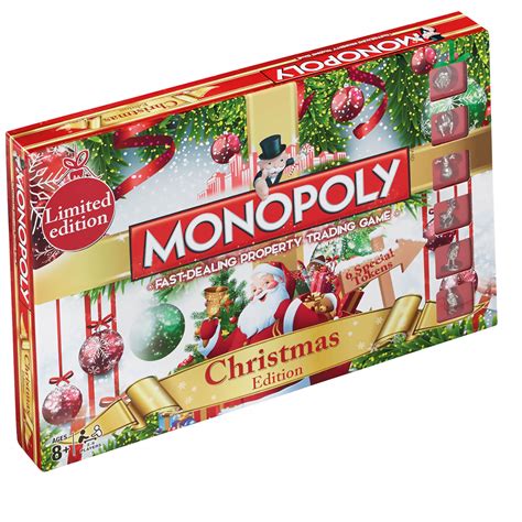 Monopoly Christmas Edition Pop In A Box Uk
