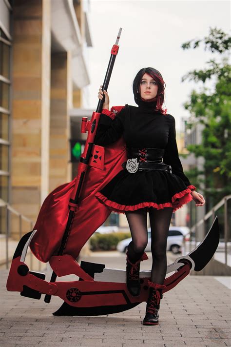 Self Ruby Rose Cosplay Cosplaystyle Rwby Cosplay Cosplay Woman