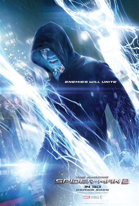 Electricity Surges On Two International Amazing Spider Man 2 Posters