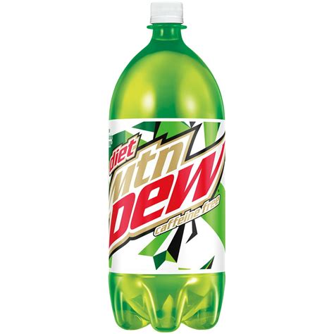 Diet Mountain Dew Caffeine Free Soda 2l Bottle
