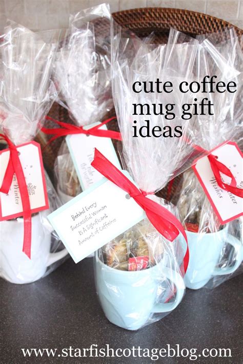 cute christmas coffee mug gifts starfish cottage christmas gifts  coworkers gifts