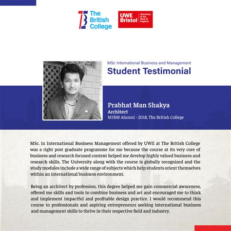 Student Testimonial Featuring Mba Consultancy Project Experience
