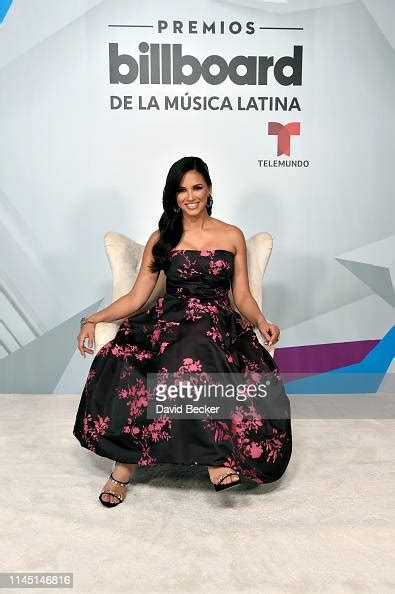 Ana Jurka Attends The 2019 Billboard Latin Music Awards At The News