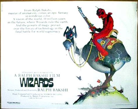 1977 Wizards Half Sheet Movie Poster Ralph Bakshi Film 117950070