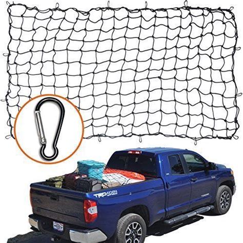 4x6 Heavy Duty Cargo Net Truck Pick Up Bed Cargo Net Stretches To 8